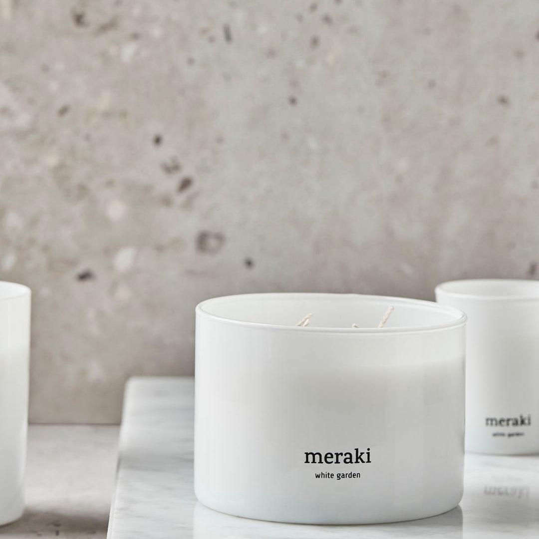 Meraki Duftlys, White garden