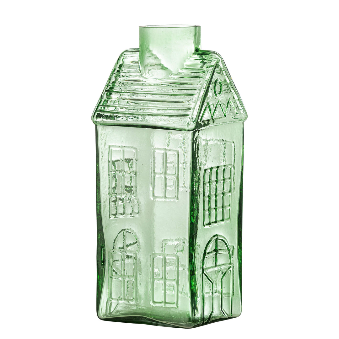 Bloomingville Kammy Vase, Grøn, Genanvendt Glas