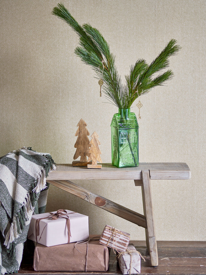 Bloomingville Kammy Vase, Grøn, Genanvendt Glas