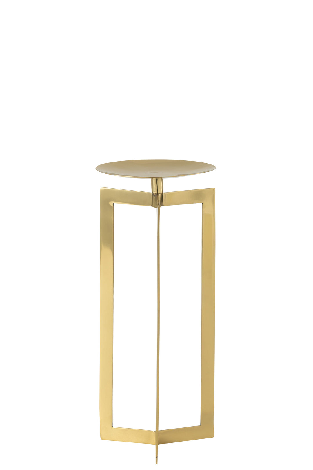 J-Line by Jolipa CANDLE HOLDER ST STEEL GOLD L