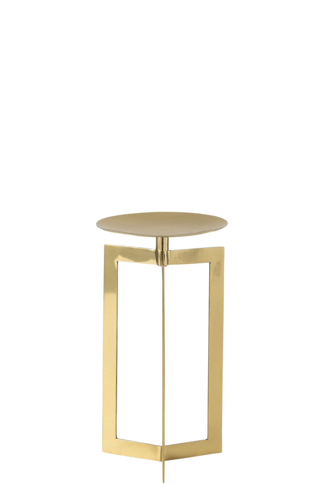 J-Line by Jolipa CANDLE HOLDER ST STEEL GOLD S