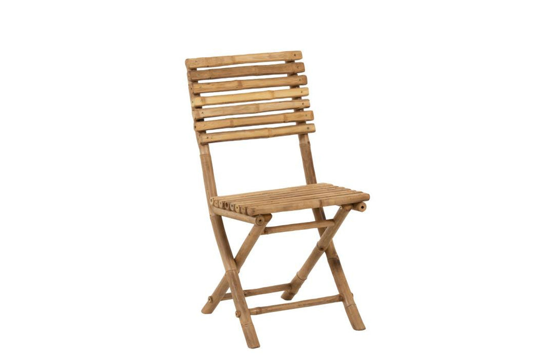 J-Line by Jolipa CHAIR PLIABLE BAMBOO NATURAL