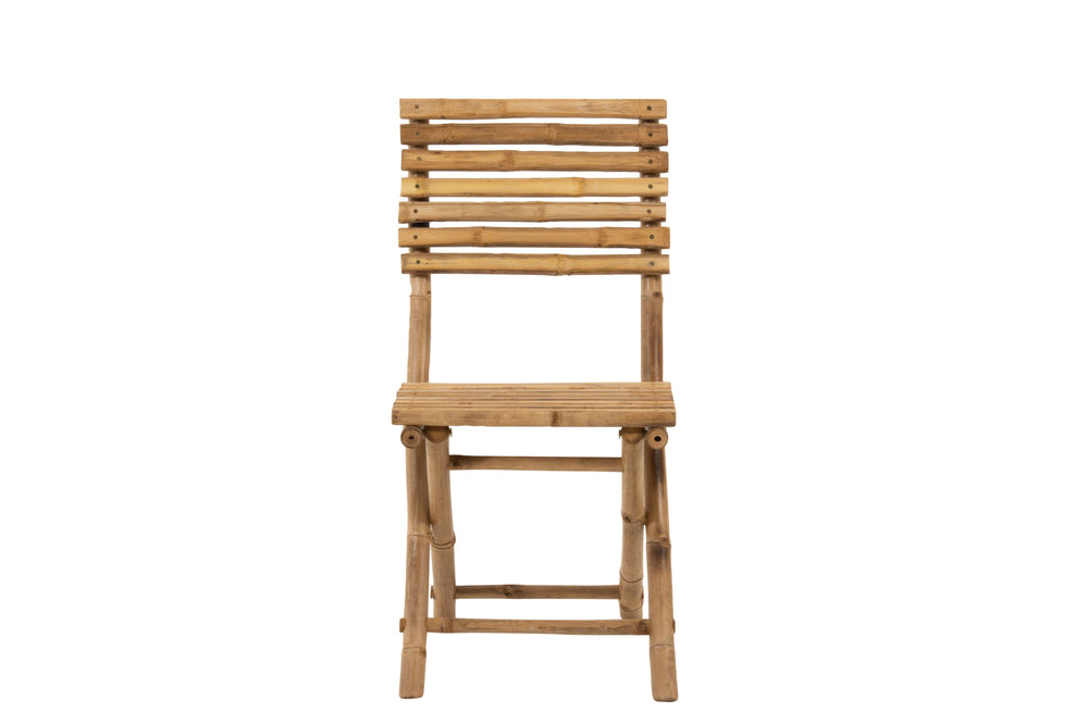 J-Line by Jolipa CHAIR PLIABLE BAMBOO NATURAL