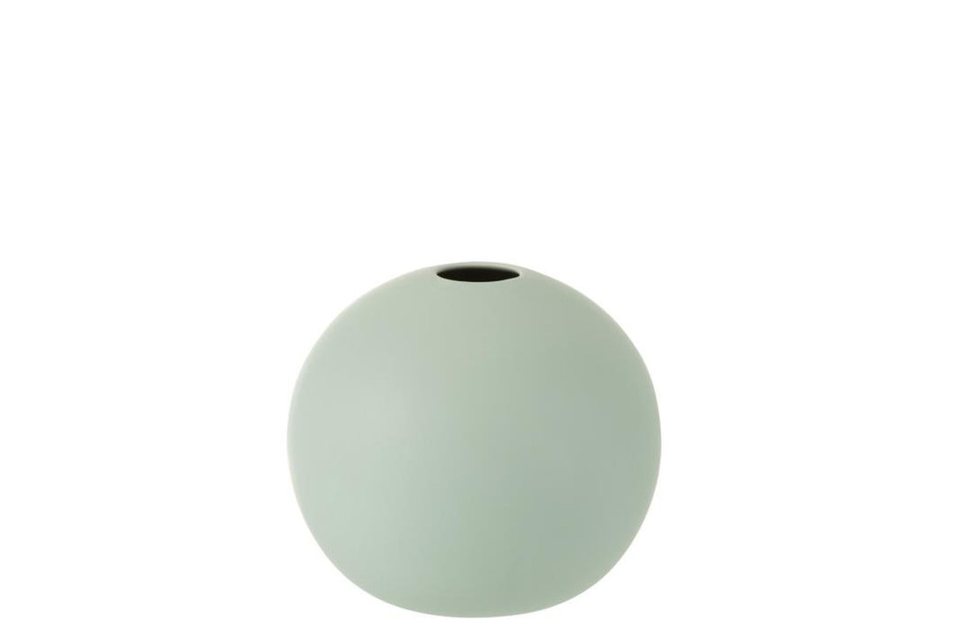 J-Line by Jolipa - Vase Ball Grøn H18 cm