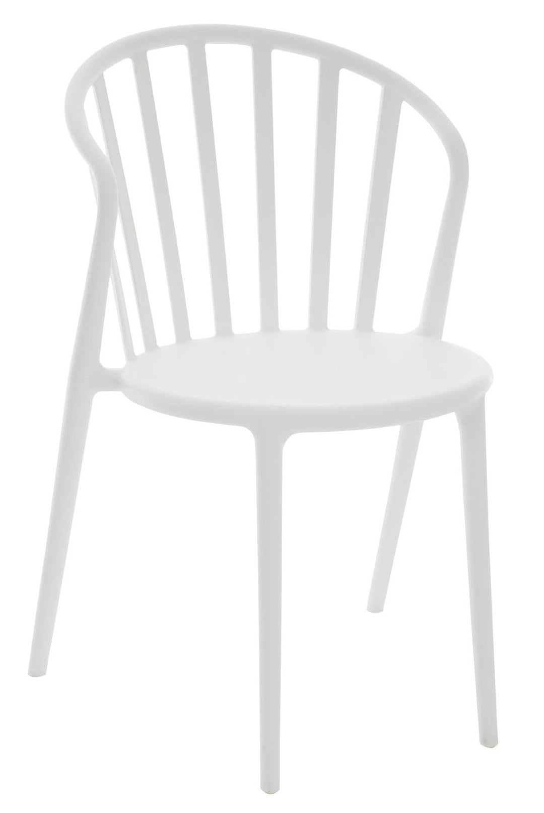 J-Line by Jolipa CHAIR ANDY PP WHITE