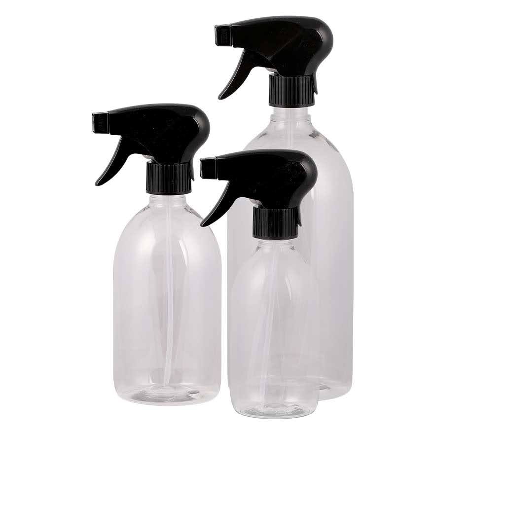 PLINT.eu Bottle with spray 300 ml clear