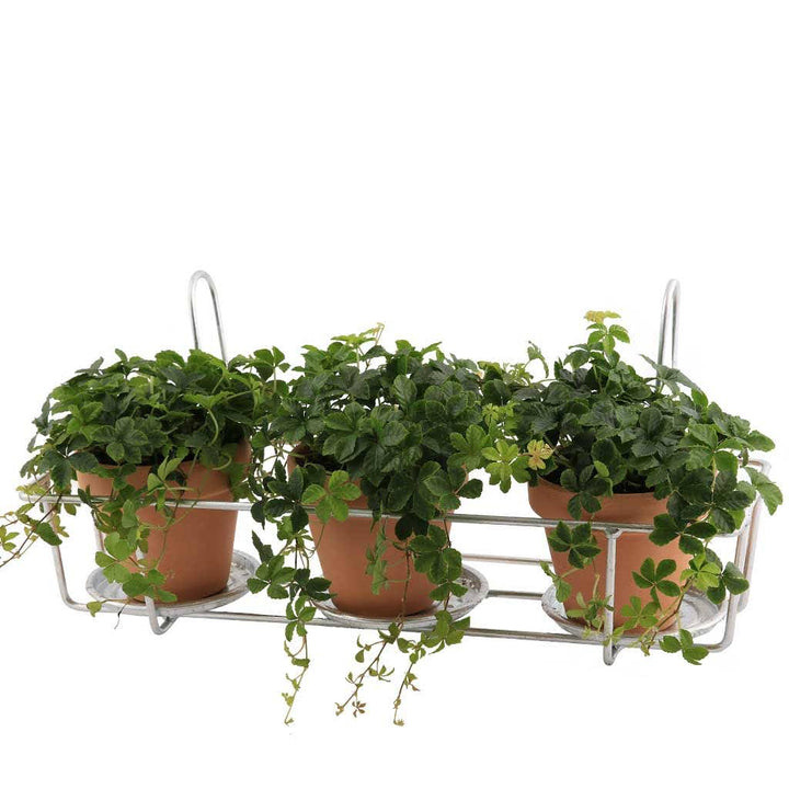 PLINT Balcony flowerpot holder, galvanised