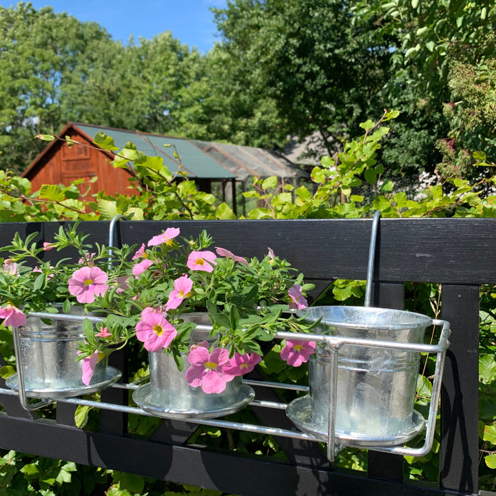 PLINT Balcony flowerpot holder, galvanised