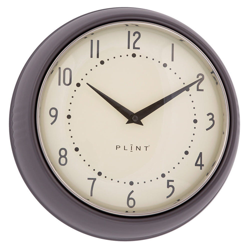 PLINT.eu Wall Clock almost black