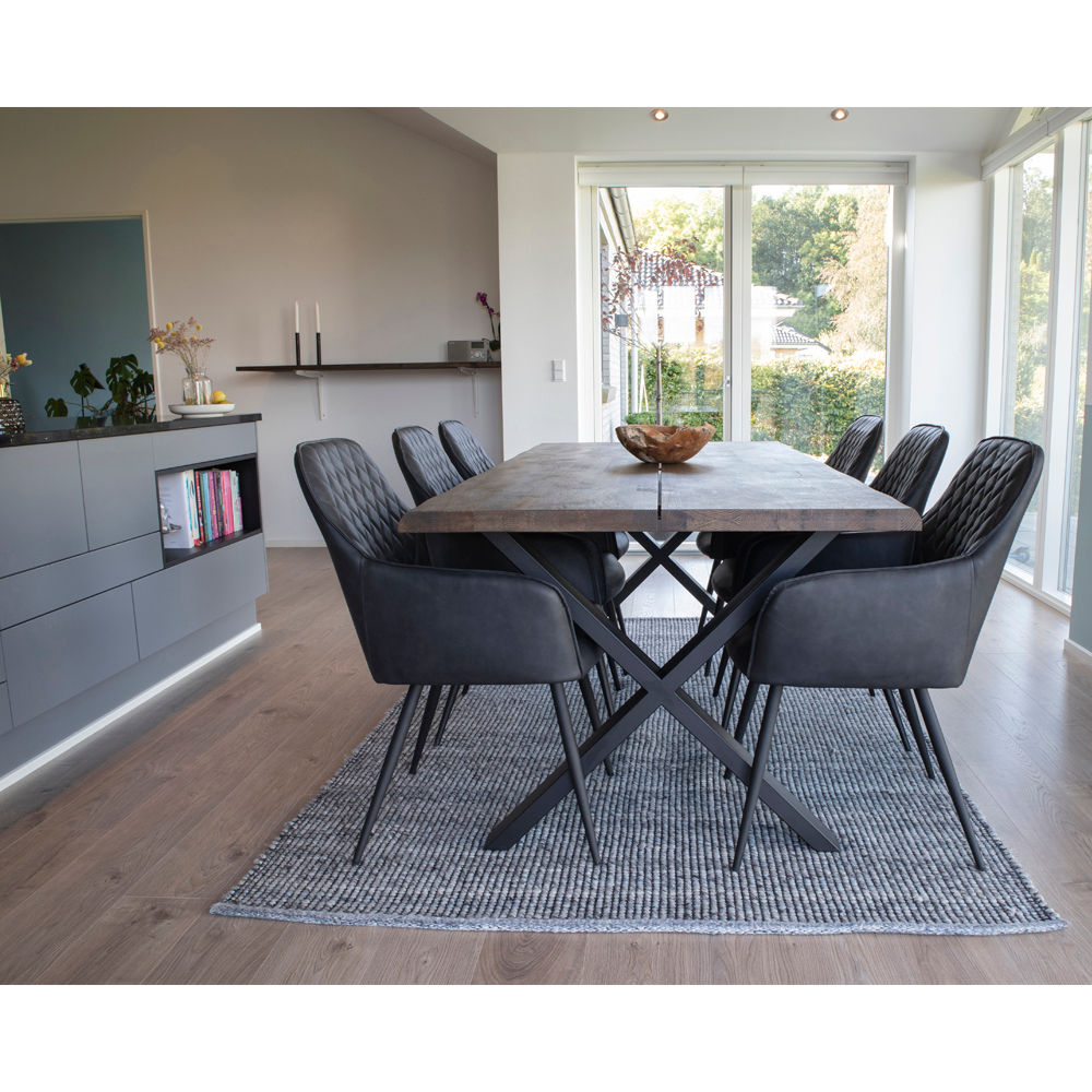 House Nordic Harbo Spisebordsstol - Sæt af 2
