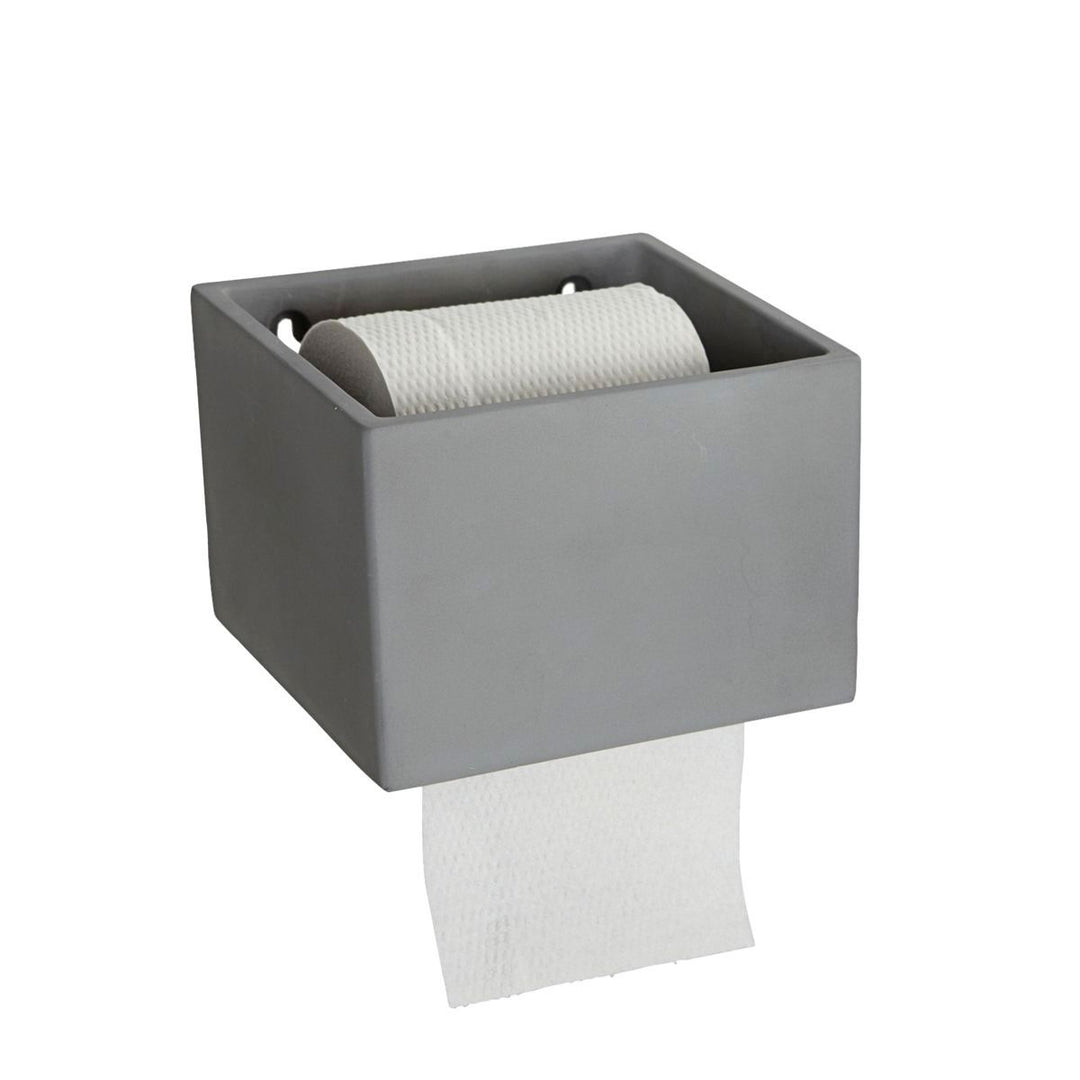 House Doctor Toiletpapirholder Cement, Grå