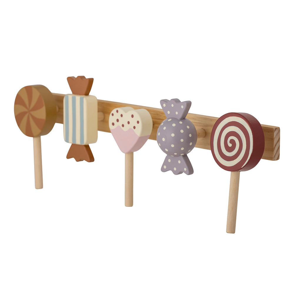 Bloomingville MINI Rudy Knagerække, Brun, FSC® 100% , Pine