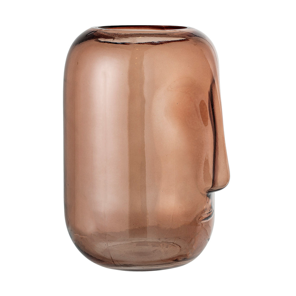 Bloomingville  Vase - Amida - Brun Glas