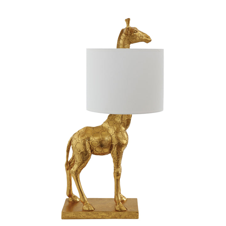 Creative Collection Bordlampe - Silas - Guld Polyresin
