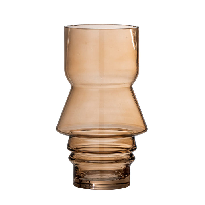 Bloomingville Zalla Vase, Brun, Glas