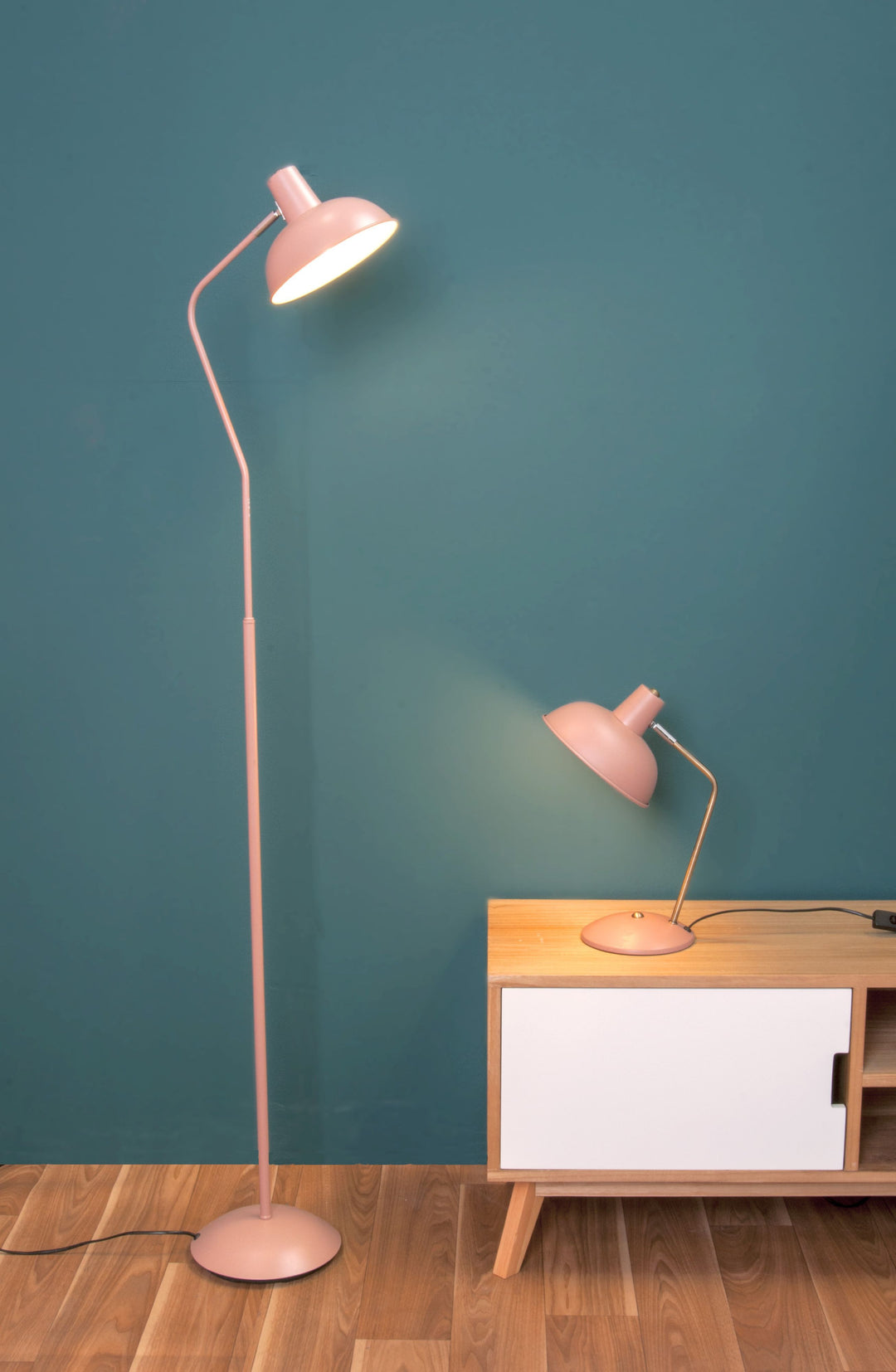 Leitmotiv Bordlampe Hood - Rosa