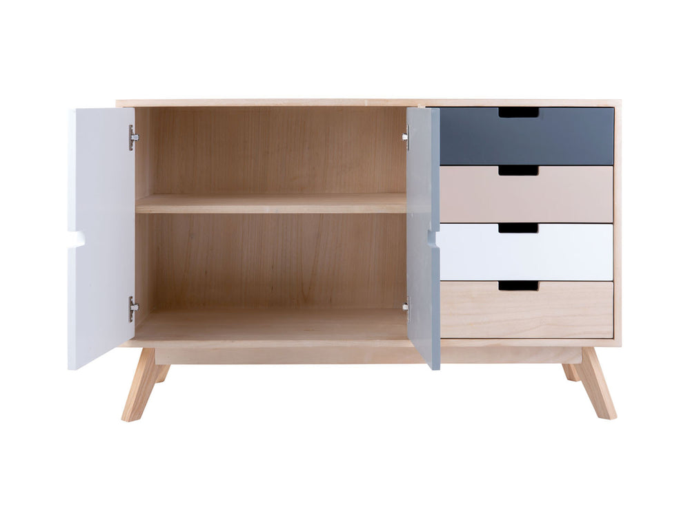 Leitmotiv Skab Snap doors & 4 drawers