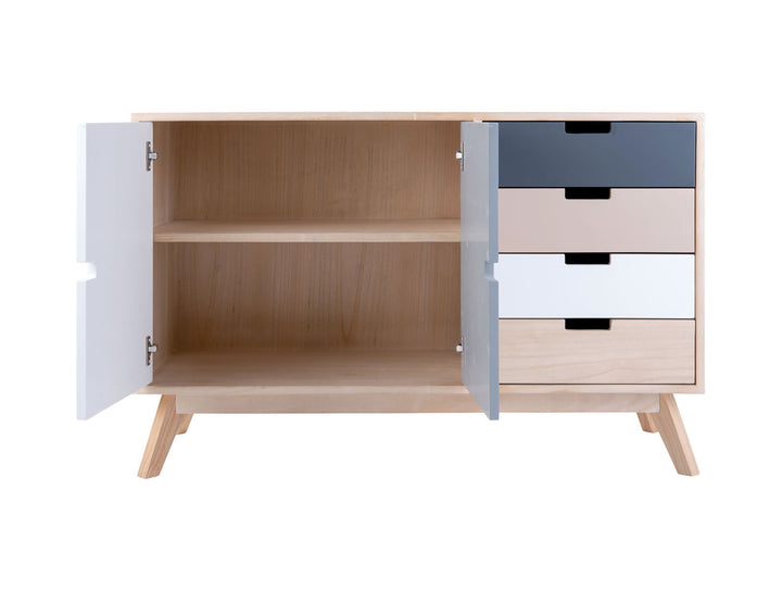 Leitmotiv Skab Snap doors & 4 drawers