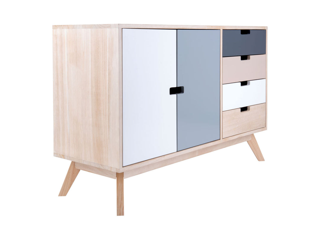 Leitmotiv Skab Snap doors & 4 drawers