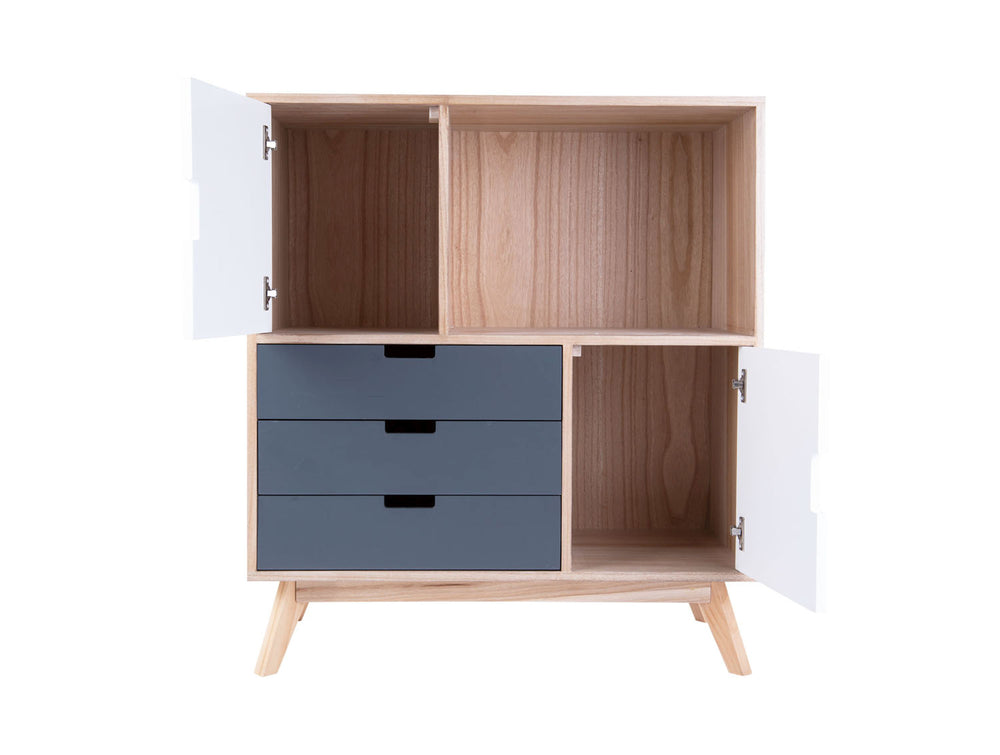 Leitmotiv Skab Snap duo doors & drawers