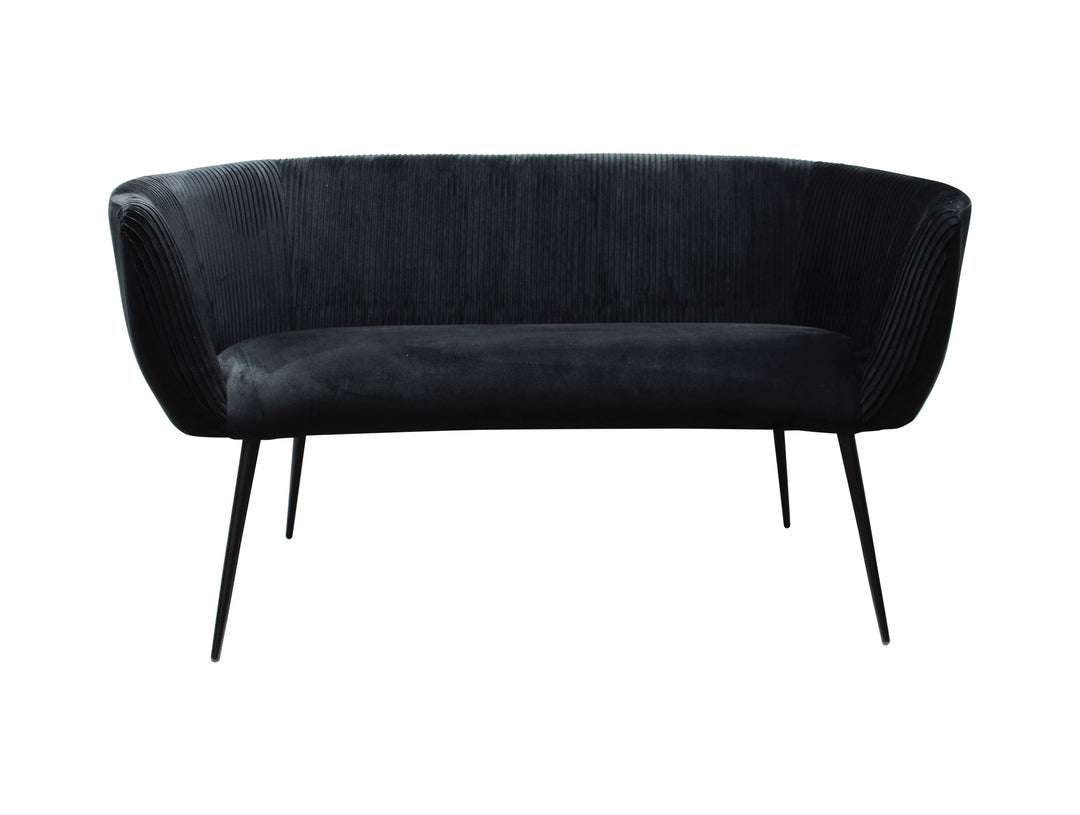 Leitmotiv Sofa Majestic velour sort