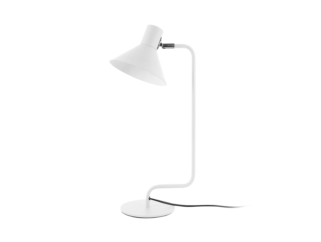 Leitmotiv Bordlampe Office Curved hvid