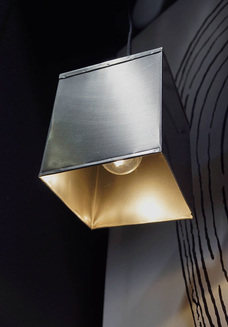 Trademark Living Kvadratisk loftlampe - shiny