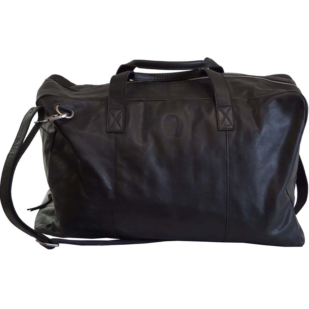 Trademark Living Milo rejsetaske - sort læder