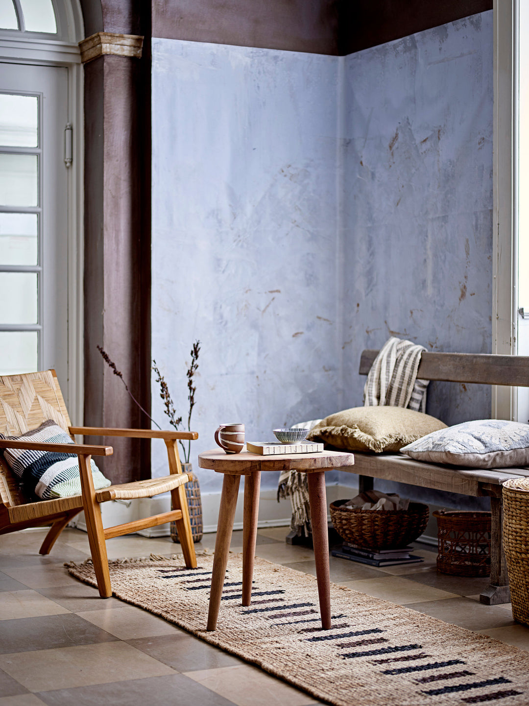 Creative Collection Loungestol - Mills - Rattan - Aunór