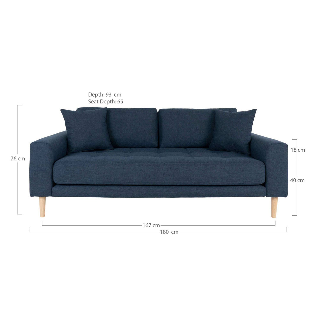 House Nordic Lido 2,5 Personers Sofa