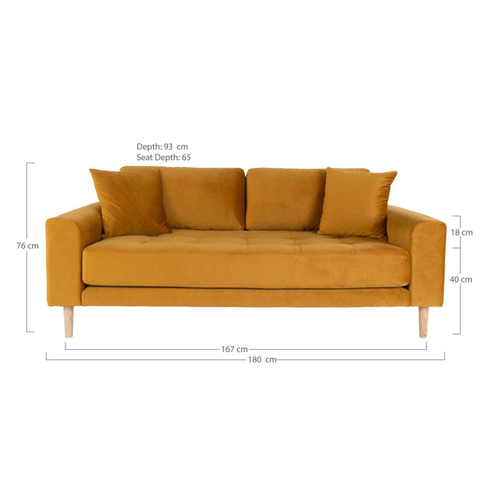 House Nordic Lido 2,5 Personers Sofa