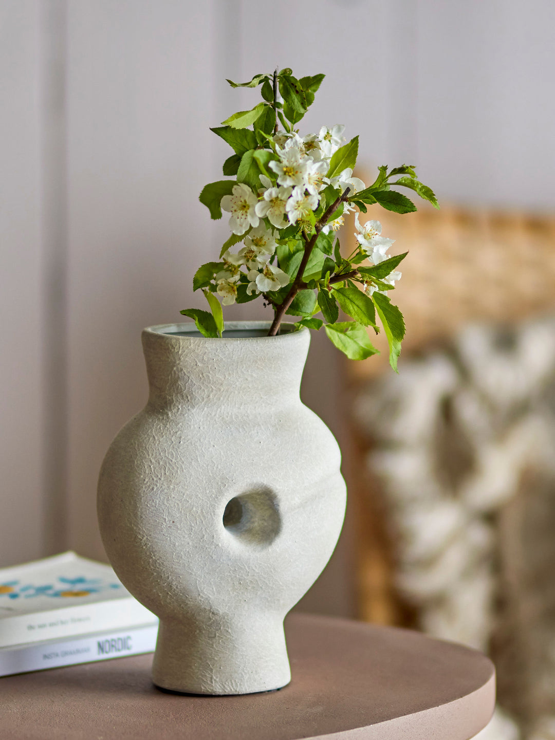 Bloomingville Vase Chania Deko -  Natur Terrakotta