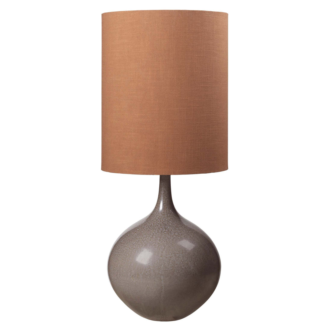 Cozy Living Bella Ceramic Lamp w. shade - KIT w. BURNT ORANGE SHADE