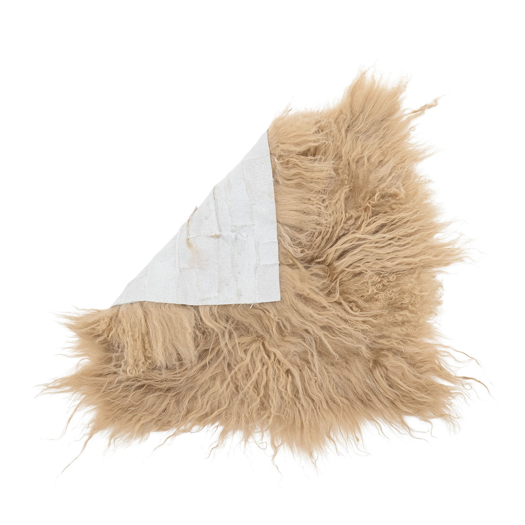 Bloomingville Hilma Hynde, Natur, Lambskin Tibetian