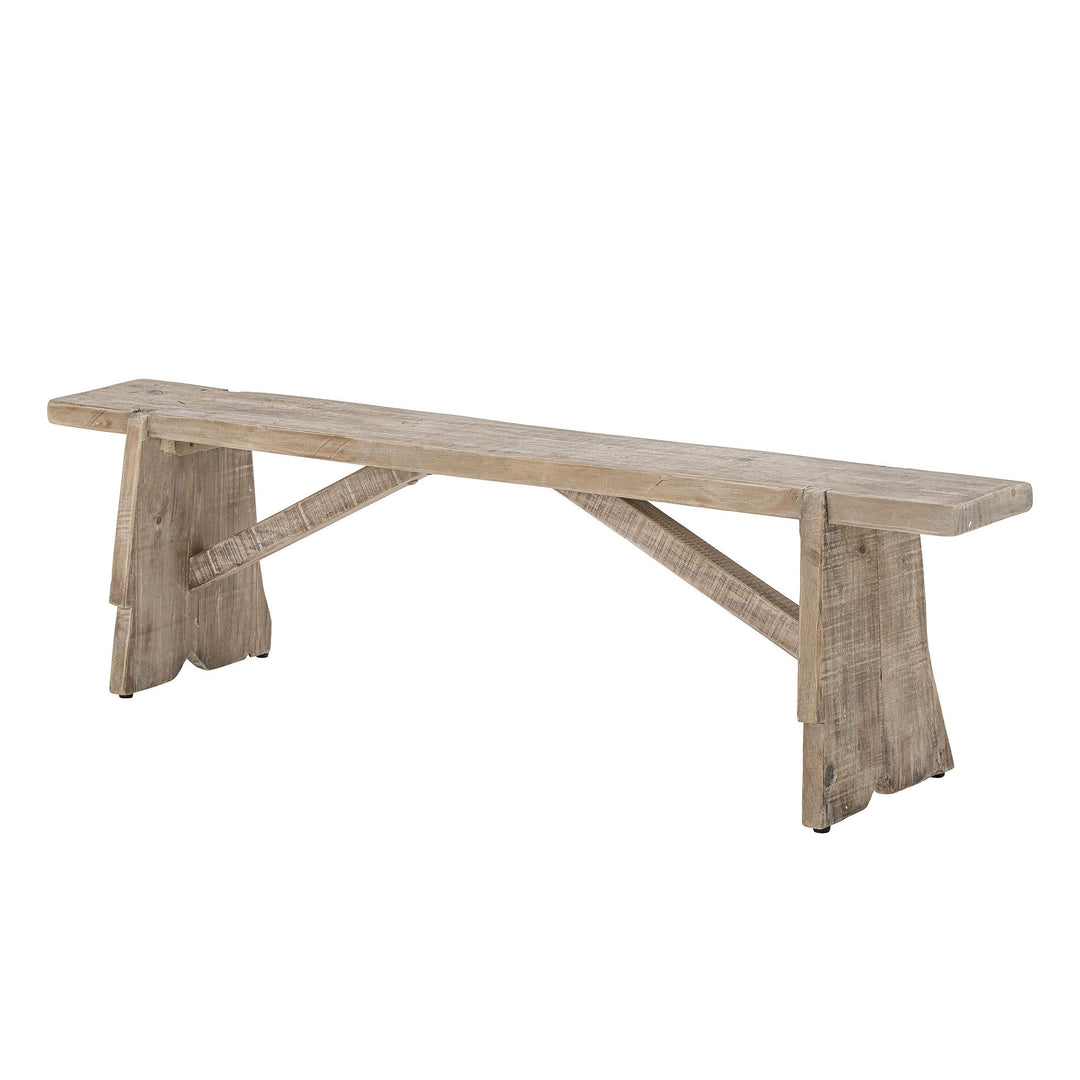 Bloomingville Glendale Bænk, Natur, Reclaimed Pine Wood