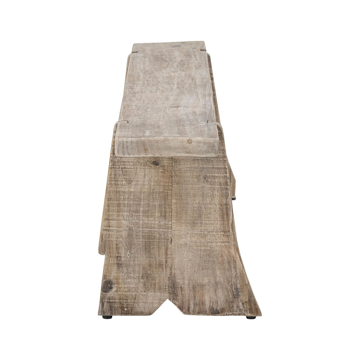 Bloomingville Glendale Bænk, Natur, Reclaimed Pine Wood