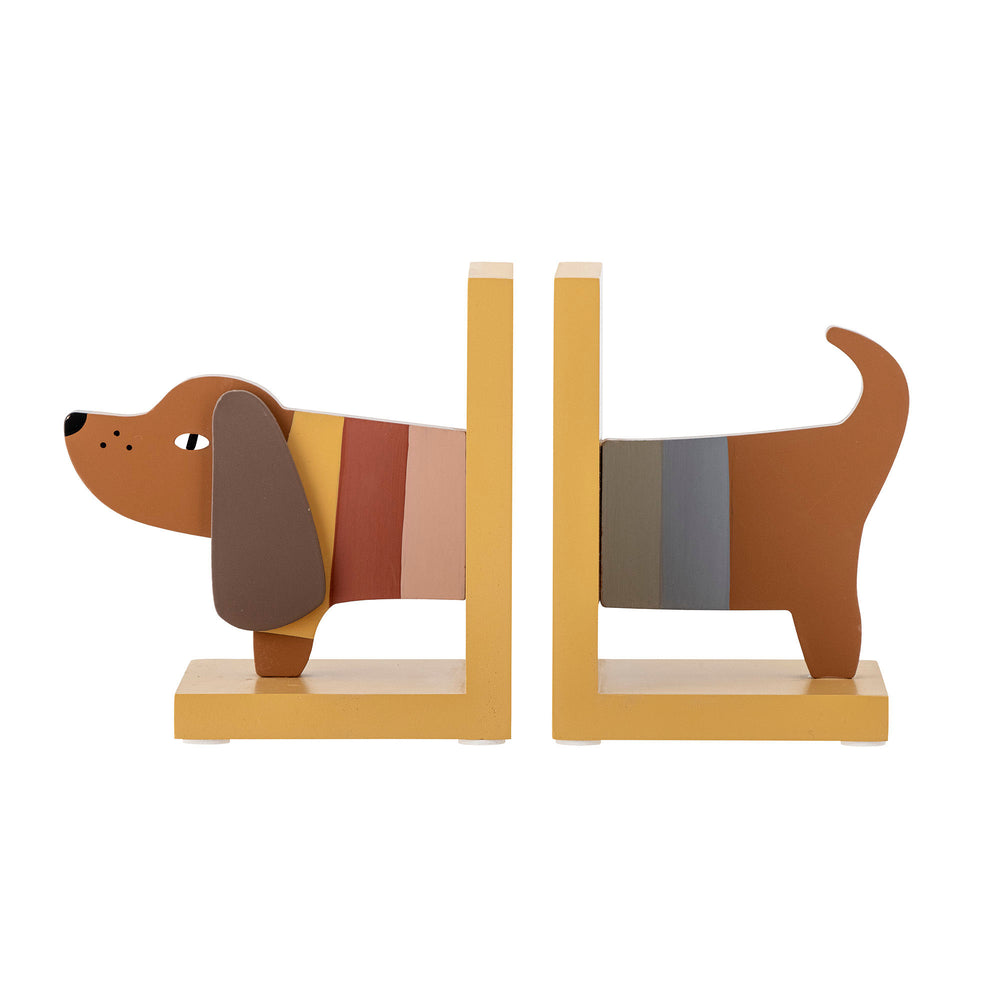 Bloomingville MINI Charlie Bogstøtte, Gul, FSC®100%, MDF