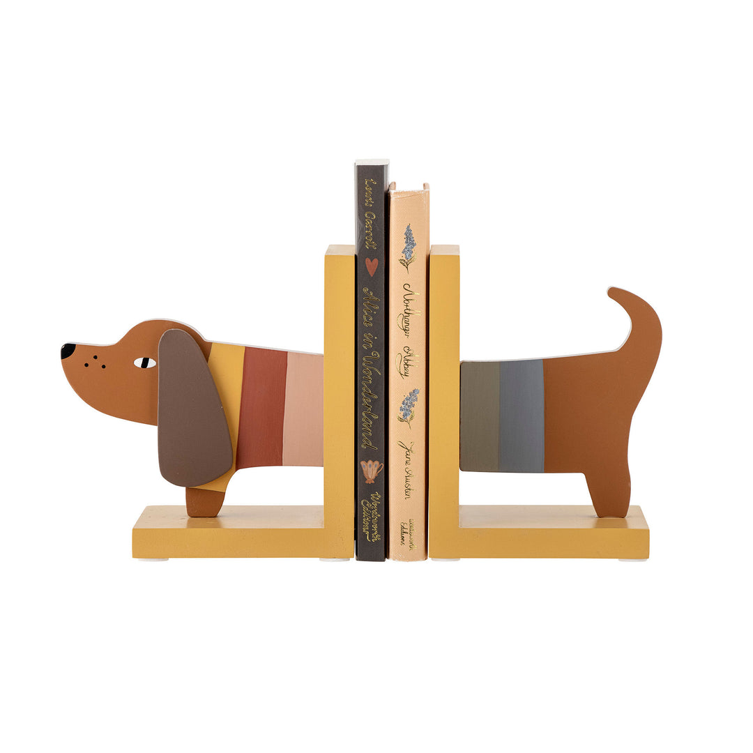 Bloomingville MINI Charlie Bogstøtte, Gul, FSC®100%, MDF