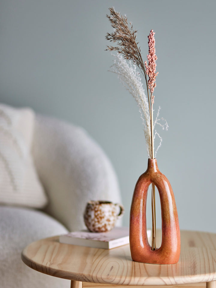 Bloomingville Baldrian Vase - Orange Stentøj - Aunór