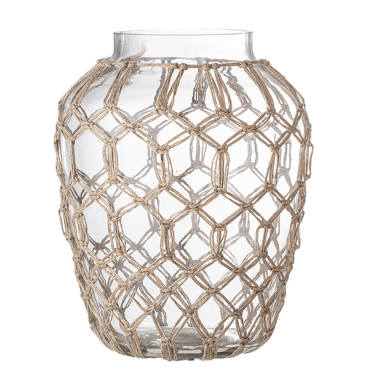 Bloomingville Nichala Vase, Klar, Glas