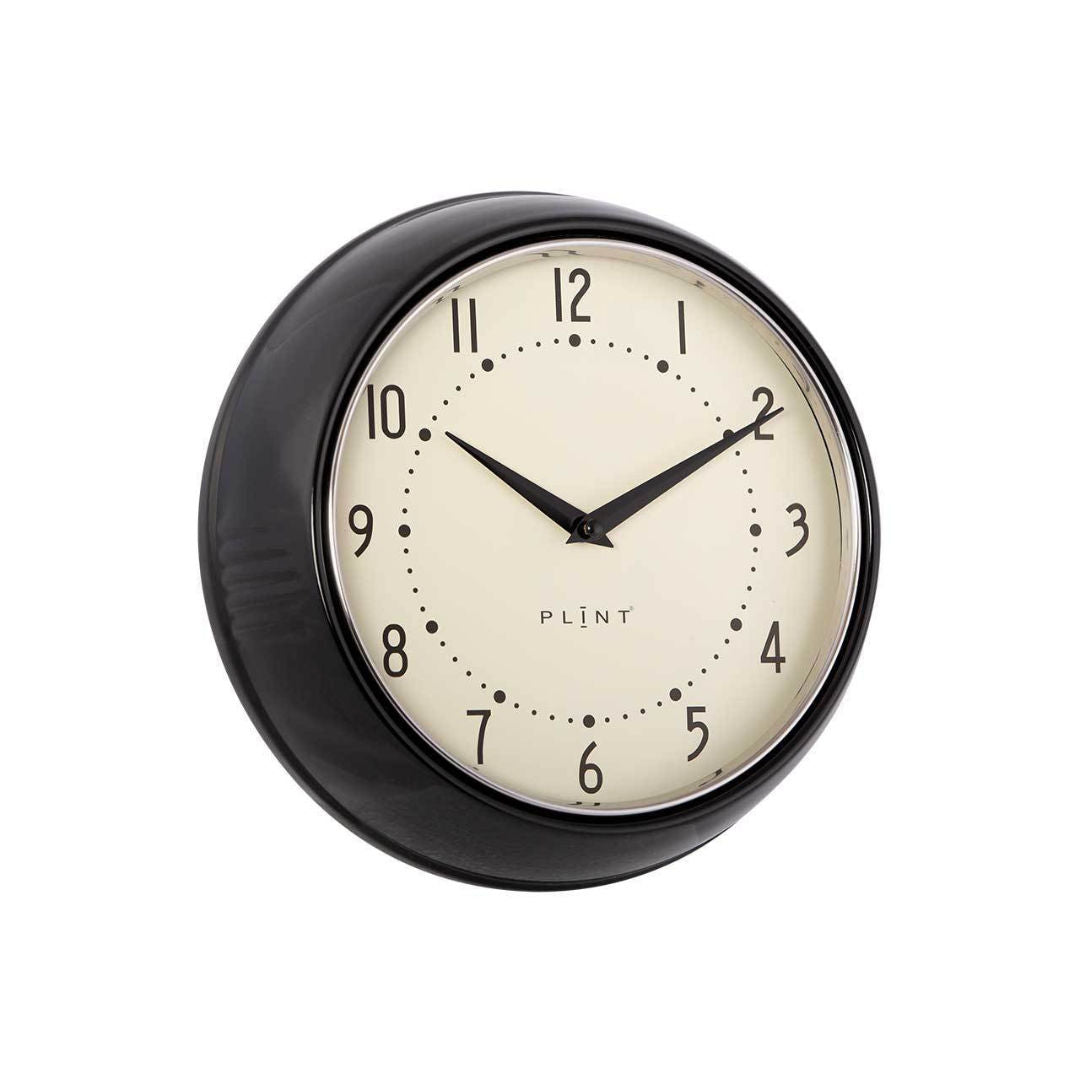 PLINT.eu Wall Clock black