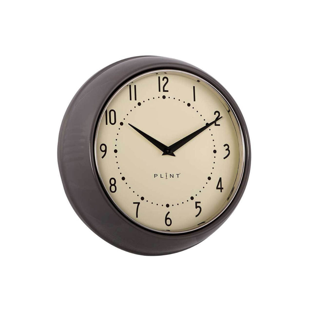 PLINT.eu Wall Clock almost black