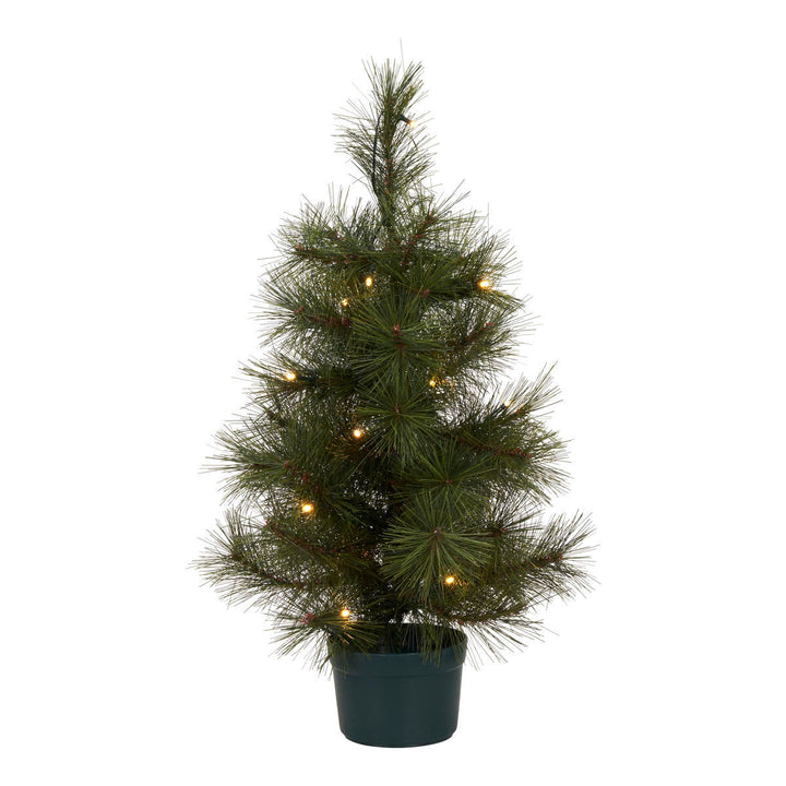 House Doctor Juletræ med LED Pinus, Natur