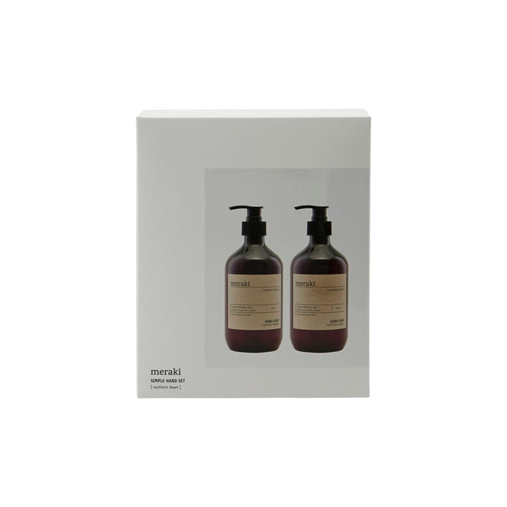 Meraki Gaveæske, Simple hand set - Northern Dawn hand soap, Hvid