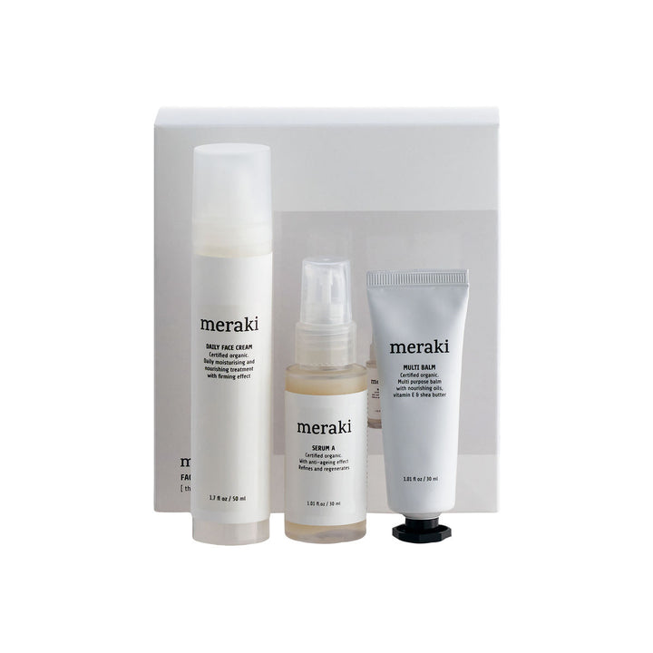 Meraki Gaveæske, The moisturising kit - Face care