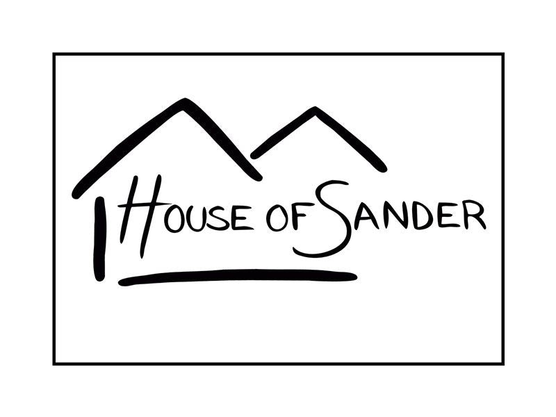 House of Sander Oval dækkeserviet, grøn