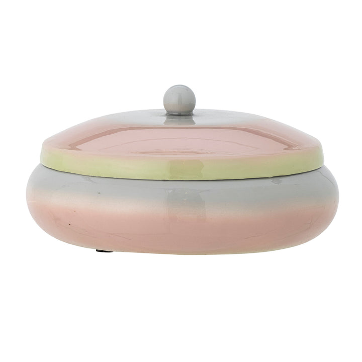 Bloomingville Peach Krukke m/Låg, Rosa, Metal