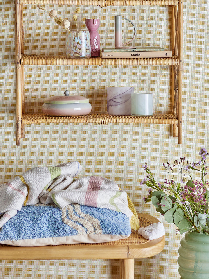 Bloomingville Peach Krukke m/Låg, Rosa, Metal