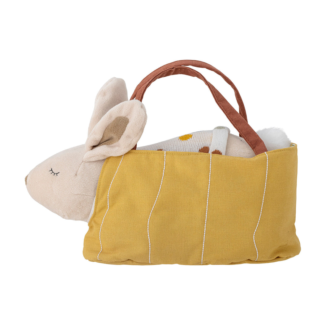 Bloomingville MINI Villja Bamse, Hvid, Bomuld