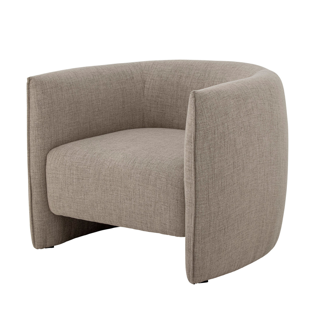 Bloomingville Bacio Loungestol, Natur, Genanvendt Polyester